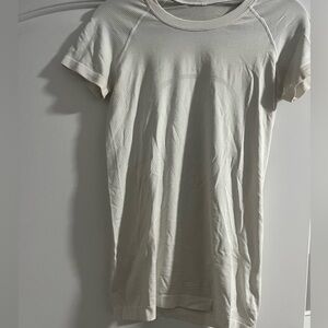 White short sleeve lululemon